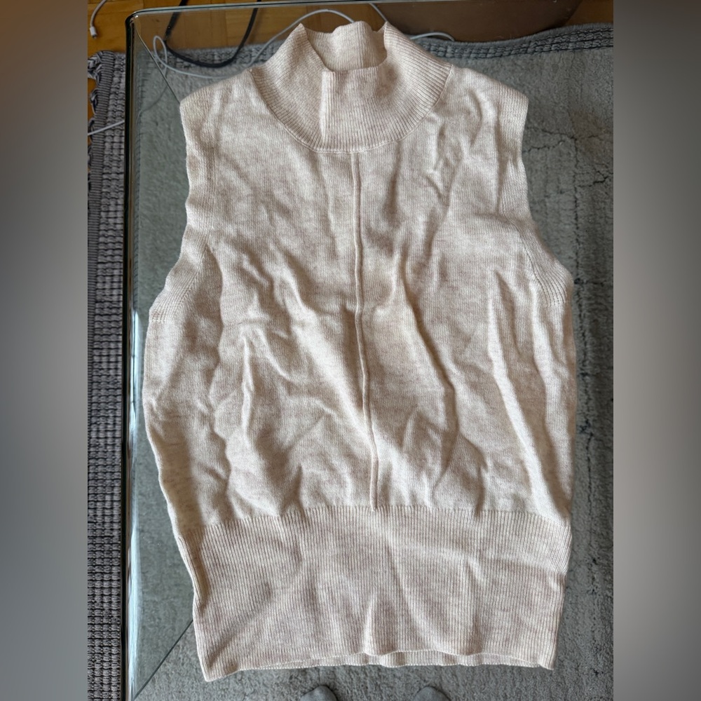 Heartloom Light Beige Knit Top